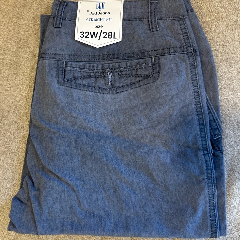 Women's Straight Leg Jeans - Dark Blue